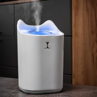 Увлажнитель воздуха Luazon HM-3, ультразвуковой, 3.3 л, мультиподсветка, USB, белый Увлажнитель воздуха Luazon HM-3, ультразвуковой, 3.3 л, мультиподсветка, USB, белый