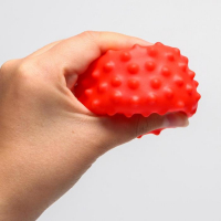 Подарочный набор развивающих тактильных мячиков &laquo;Новогодний подарок&raquo;, 7 шт., новогодняя подарочная упаковка, Крошка Я