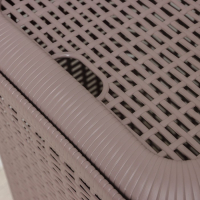 Корзина бельевая с крышкой, 50 л, 42×31×56 см, цвет МИКС Корзина бельевая с крышкой, 50 л, 42×31×56 см, цвет МИКС