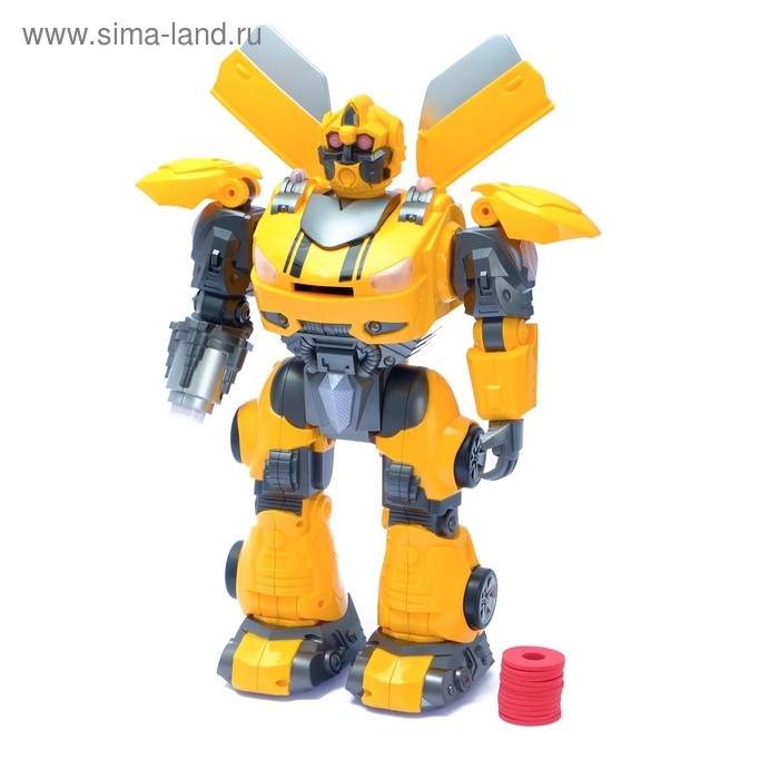 Робот радиоуправляемый, интерактивный, ходит, стреляет, световые эффекты, русское озвучивание Робот радиоуправляемый, интерактивный, ходит, стреляет, световые эффекты, русское озвучивание