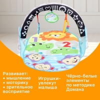 Развивающий коврик «Зверята» Развивающий коврик «Зверята»