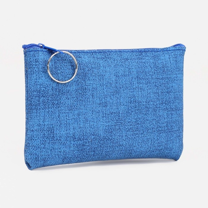 Кошелёк женский на молнии, цвет синий Кошелёк женский на молнии, цвет синий