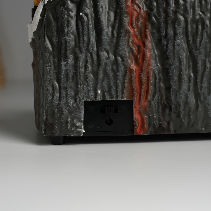 Сувенир пластик световой Сувенир пластик световой "Канун Рождества" крутится 23х15х18 см