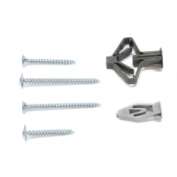 Набор дюбелей с саморезами № 1, 48 предметов в наборе Набор дюбелей с саморезами № 1, 48 предметов в наборе