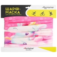 Повязка-труба ONLITOP &laquo;Единорожка и мишка&raquo;, детская