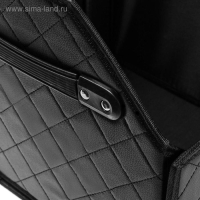 Органайзер кофр в багажник автомобиля HT-089, саквояж 48&times;30&times;28 см, экокожа