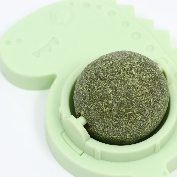 Игрушка для кошек &laquo;Динозаврик&raquo; из кошачьей мяты