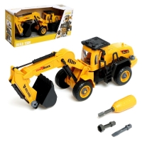 Конструктор винтовой &laquo;Экскаватор&raquo;, инерция, 32 детали