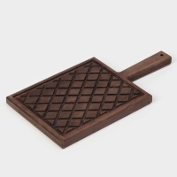 Доска разделочная для подачи Wild Kitchen, 42&times;22&times;2.5 см, граб темный