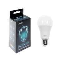 Лампа cветодиодная Luazon Lighting, A60, 20 Вт, E27, 1620 Лм, 4000 К, дневной свет Лампа cветодиодная Luazon Lighting, A60, 20 Вт, E27, 1620 Лм, 4000 К, дневной свет