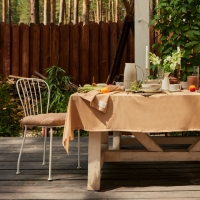 Полотенце Этель ECO, цв.бежевый, 40х68 см, 70% хл, 30% лён, 190 г/м2