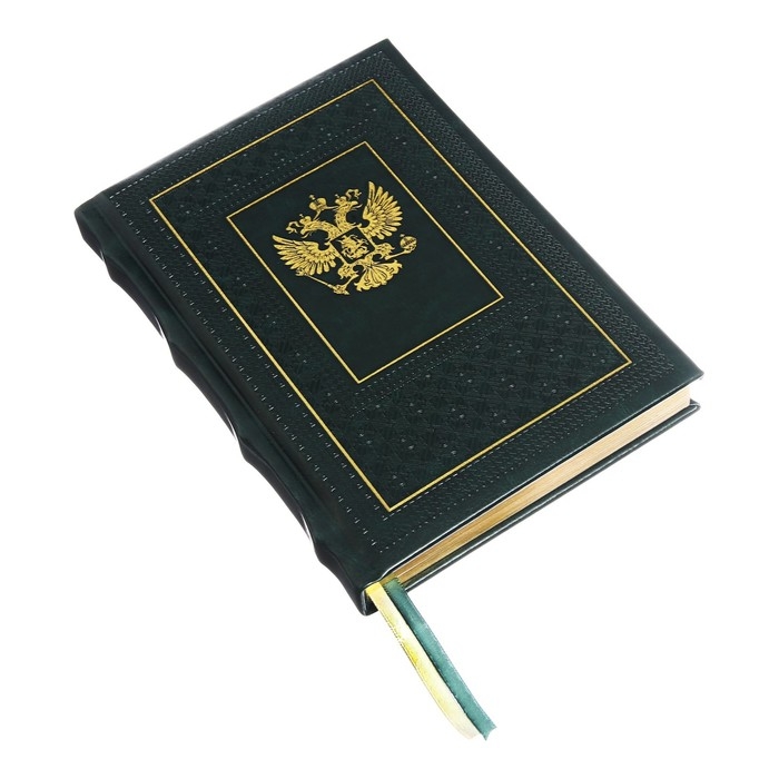 Ежедневник недатированный A5, 176 листов, deVENTE.Symbol, твёрдая обложка из искусственной кожи с поролоном, золотой срез, блок 70 г/м2, зелёный