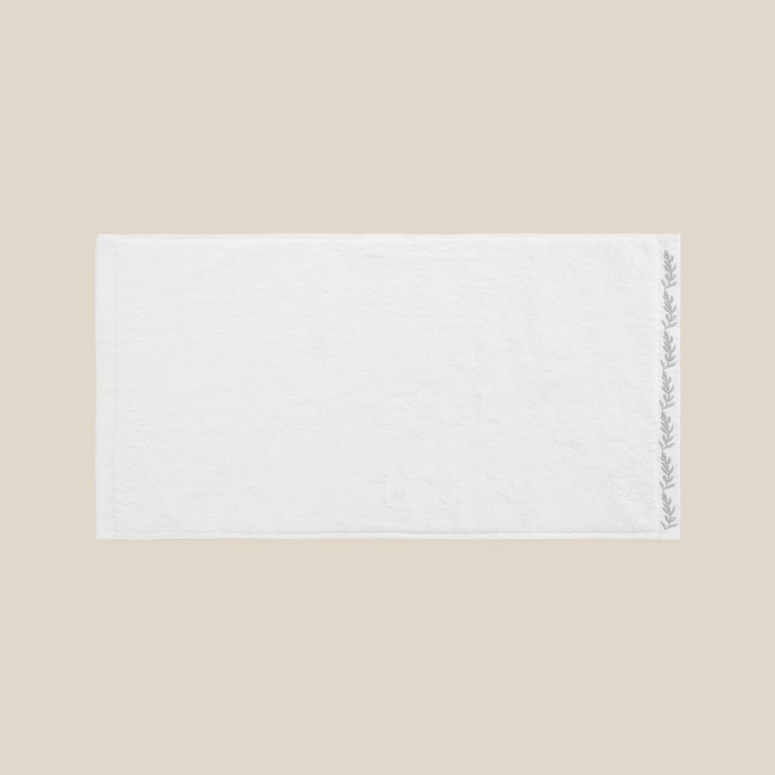 Полотенце махровое SL HOME: Floral Полотенце махровое SL HOME: Floral "Блан де Блан" 50х90 см, 100% хлопок, 550 г/м2