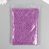 Набор бусин "Жемчуг" d 6 мм, 250 гр, сиреневый Набор бусин "Жемчуг" d 6 мм, 250 гр, сиреневый