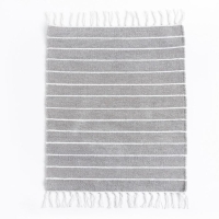 Ковер Strip Grey 150х190 &plusmn; 3 см, 1400 гр/м2, 100% хлопок