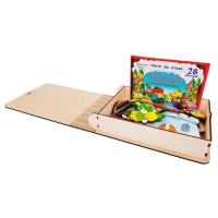 Театр на столе большой, набор «Чиполлино» 28 фигурок Театр на столе большой, набор «Чиполлино» 28 фигурок