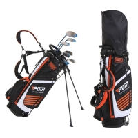 Сумка для гольфа PGM GOLF MASTERS, 14 отверстий 21х26 см, с подставкой, оранжевый Сумка для гольфа PGM GOLF MASTERS, 14 отверстий 21х26 см, с подставкой, оранжевый