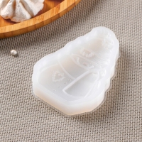 Силиконовый молд &laquo;Снеговик&raquo;, 9,5&times;6,5 см, цвет прозрачный