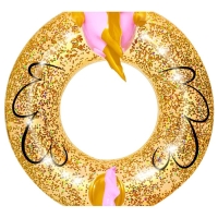 Круг для плавания Glitter Seahorse Swim Ring, 115 х 104 см, 36305