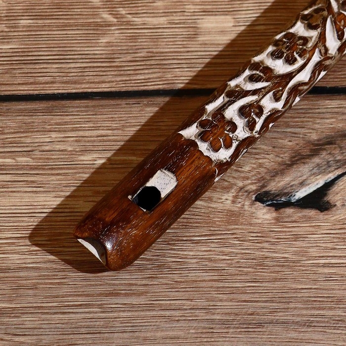 Флейта "Узор" дерево 33*2*2 см