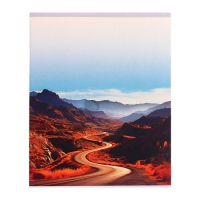 Комплект тетрадей из 4 штук, 96 листов в клетку Calligrata "Дорога в горах", обложка мелованный картон, матовая ламинация + выборочный УФ-лак, блок офсет Комплект тетрадей из 4 штук, 96 листов в клетку Calligrata "Дорога в горах", обложка мелованный картон, матовая ламинация + выборочный УФ-лак, блок офсет