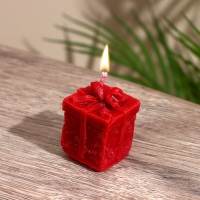 Свеча "Коробочка с бантиком" 3,5х3,5х4 см, соевый воск Свеча "Коробочка с бантиком" 3,5х3,5х4 см, соевый воск