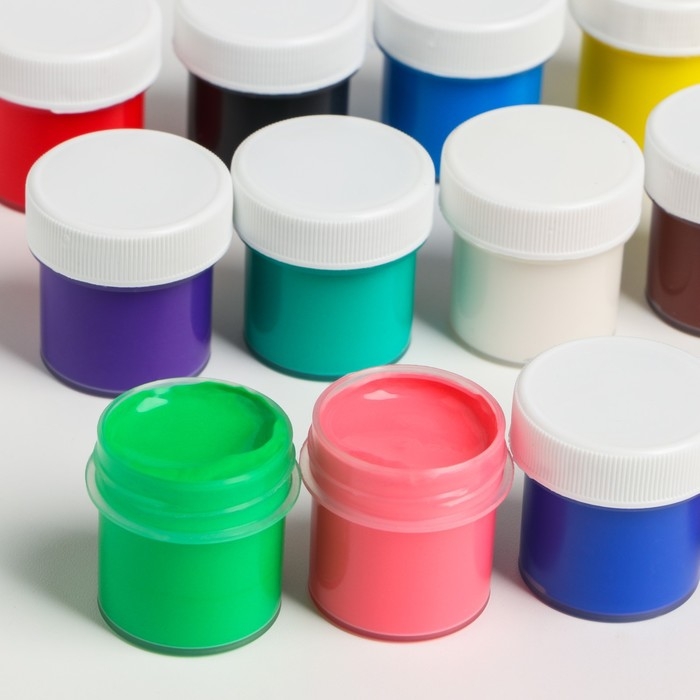 Гуашь 12 цветов по 10 мл, My Little Pony Гуашь 12 цветов по 10 мл, My Little Pony