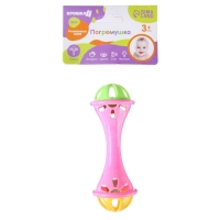Погремушка &laquo;Гантелька&raquo;, цвет МИКС, Крошка Я
