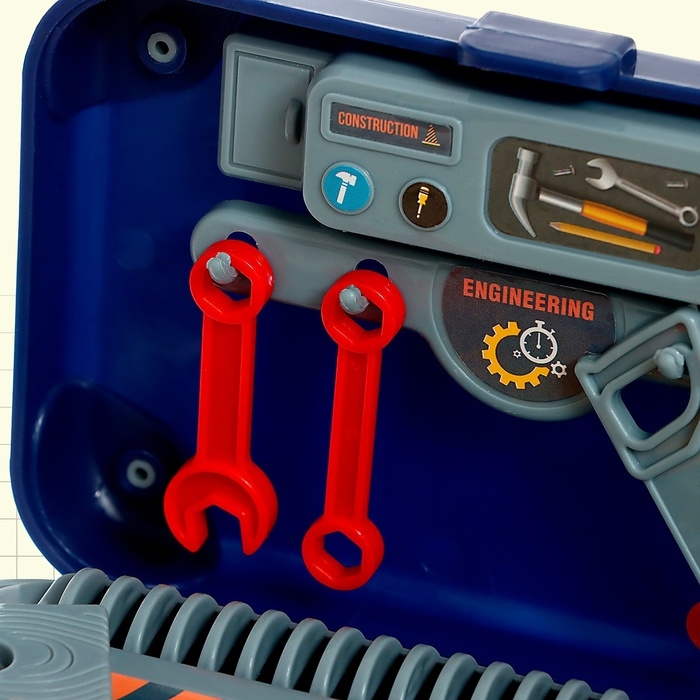 Набор детских инструментов &laquo;Чемодан на колесах&raquo;, цвет МИКС