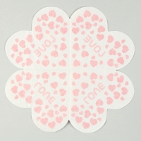 Салфетки бумажные &laquo;Любовь&raquo; 33х33 см, набор 20 шт.