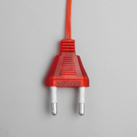 Светодиодная верхушка на ёлку «Звезда красная» 22 см, 30 LED, провод 2 метра, 220 В, свечение красное Светодиодная верхушка на ёлку «Звезда красная» 22 см, 30 LED, провод 2 метра, 220 В, свечение красное