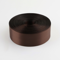 Лента атласная, 50 мм &times; 100 &plusmn; 5 м, цвет шоколадный