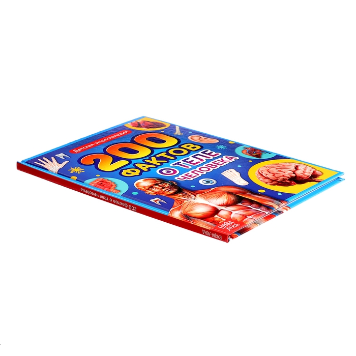 Энциклопедия в твёрдом переплёте &laquo;200 фактов о теле человека&raquo;, 48 стр.