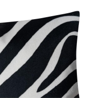 Наволочка декоративная Этель &laquo;Зебра&raquo; 40х40 см, велюр, 100% п/э