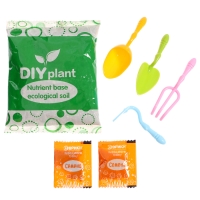 Набор для опытов «Весёлые прически, выращиваем травку», девочка Набор для опытов «Весёлые прически, выращиваем травку», девочка