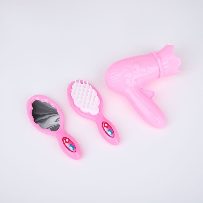 Подарочный набор для девочки парикмахера, сумка 22х16см Подарочный набор для девочки парикмахера, сумка 22х16см