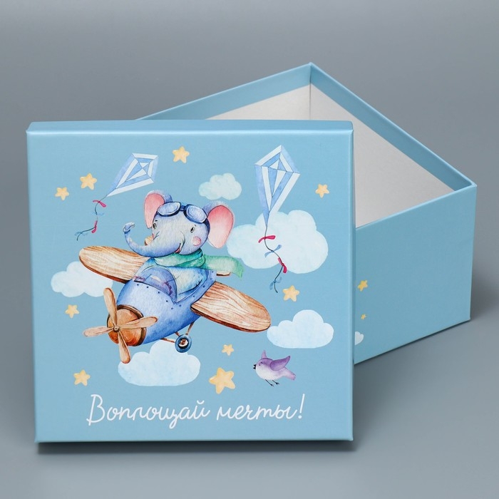 Набор коробок 5 в 1, упаковка подарочная, «Детский», 14 х 14 х 8‒22 х 22 х 12 см Набор коробок 5 в 1, упаковка подарочная, «Детский», 14 х 14 х 8‒22 х 22 х 12 см