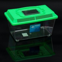 Переноска прямоугольная, 26,5 х 16,5 х 17 см, зелёный Переноска прямоугольная, 26,5 х 16,5 х 17 см, зелёный