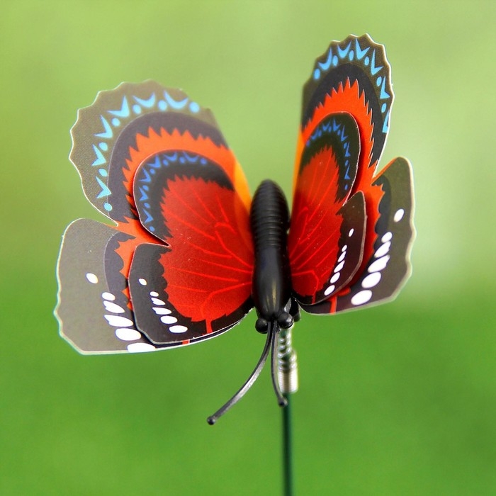 Штекер Штекер "Бабочка Дельфиус" 25см, набор 15шт, МИКС