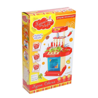Игровой модуль кухня &laquo;Севилья&raquo; в чемоданчике, с аксессуарами, световые и звуковые эффекты, высота 65,5 см