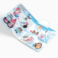 Книжка картонная с окошками «Новогодние загадки» Книжка картонная с окошками «Новогодние загадки»