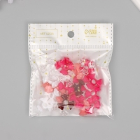 Бусины для творчества пластик "Три цветка" тёплый МИКС набор 20 гр 1,9х1,9х0,9 см Бусины для творчества пластик "Три цветка" тёплый МИКС набор 20 гр 1,9х1,9х0,9 см