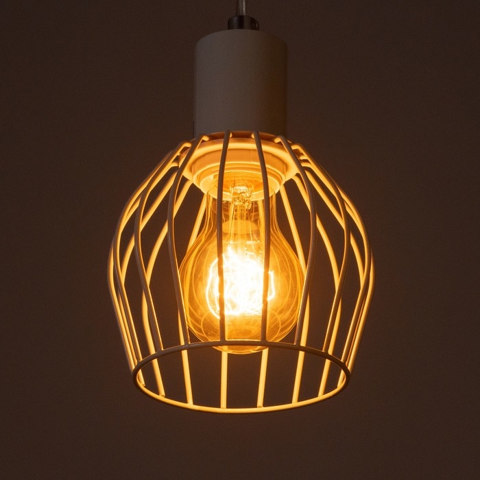 Светильник подвесной "Лофт" 1х25Вт Е27 Серый 12х116х11