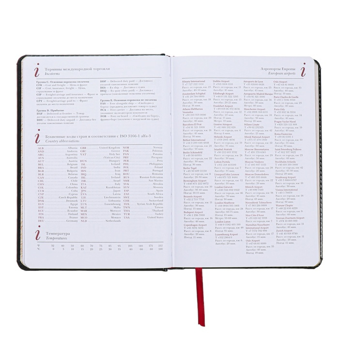 Ежедневник недатированный А5+, 136 листов Sidney Nebraska, твёрдая обложка, искусственная кожа, серебряный срез, чёрный