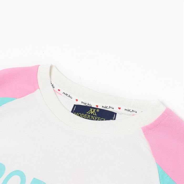 Свитшот для девочки, цвет розовый, рост 152-158 см Свитшот для девочки, цвет розовый, рост 152-158 см