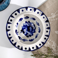 Икорница &laquo;Рыбка&raquo;, гжель