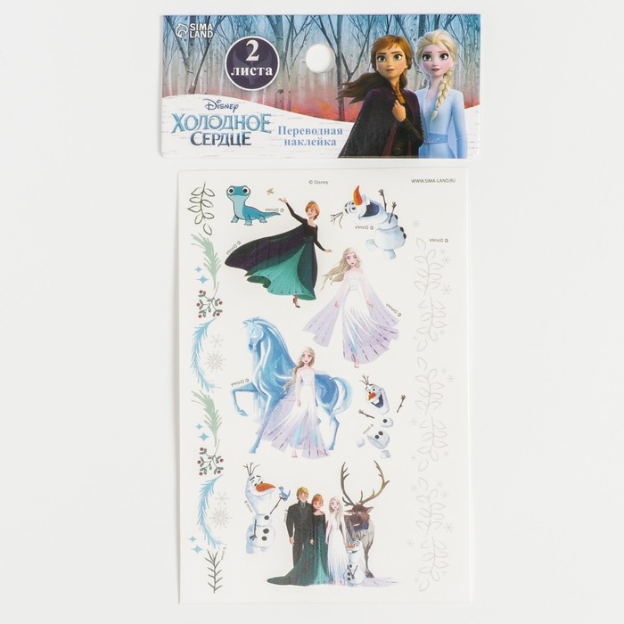 Набор детских татуировок переводок &laquo;Анна и Эльза&raquo; Холодное сердце