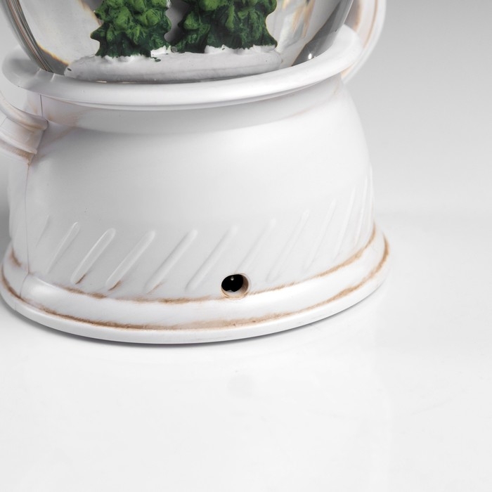 Фигура светодиодная &laquo;Снеговик&raquo;, 20.8х11.9х9.7 см, музыка, батарейки ААх3 (не в комплекте), USB, свечение тёплое белое