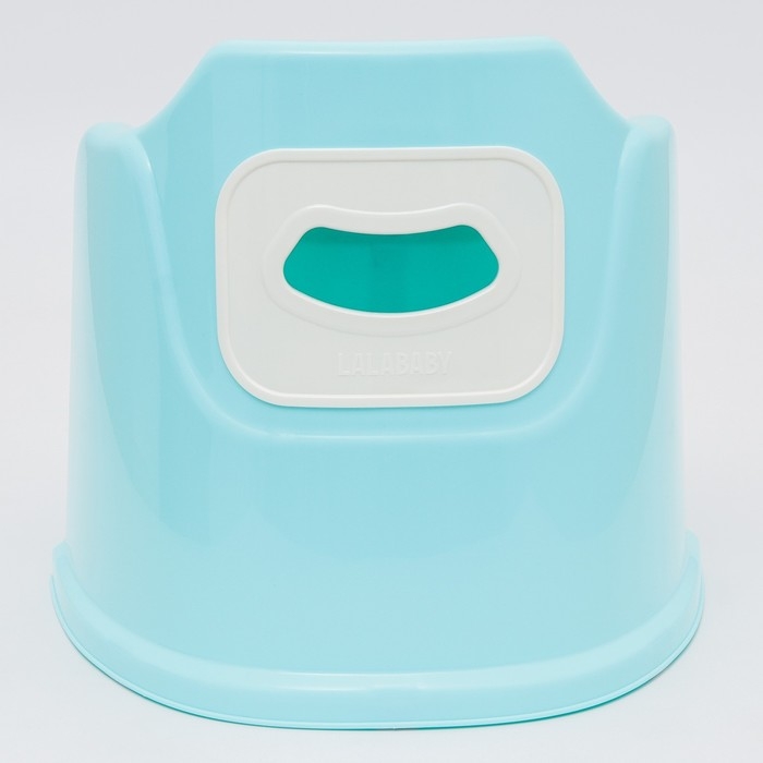 Горшок детский с высокой спинкой Protect Me, цвет голубое облачко