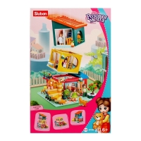 Конструктор Розовая мечта &laquo;Трехэтажный дом&raquo;, 571 деталь